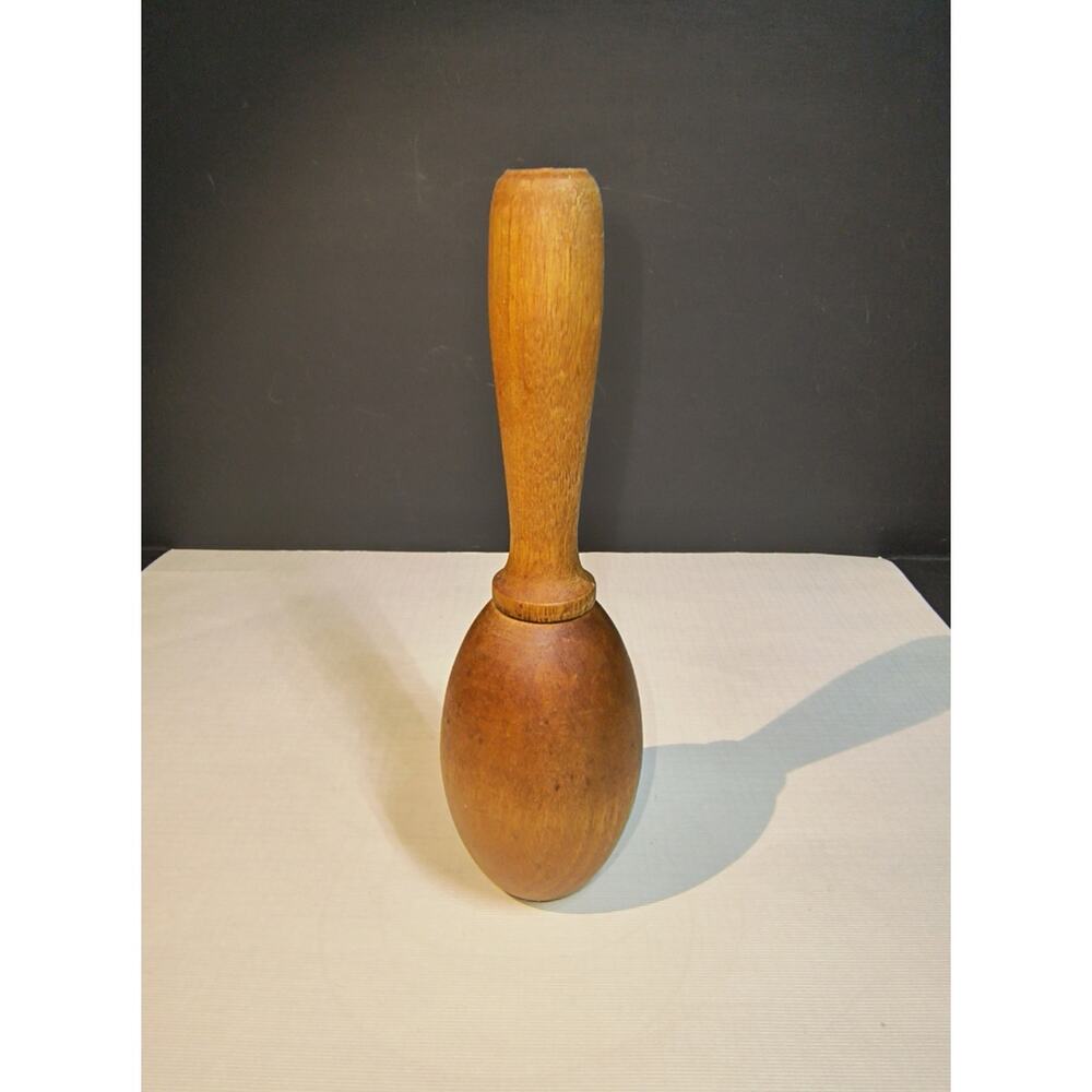 1383.  Vintage Wooden Sock Darner